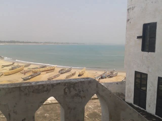 Elmina Kalesi'nden manzara