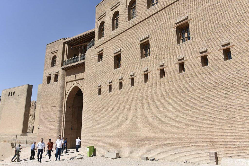 Erbil Kalesi Büyük Kapı ve surlar