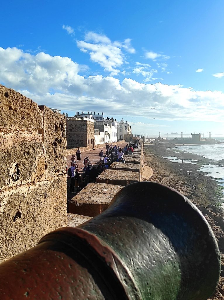 Essaouira şehir Skalası topları