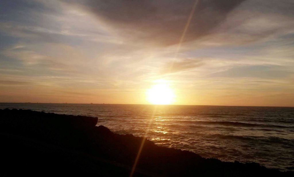 Essaouira kalesinde gün batımı