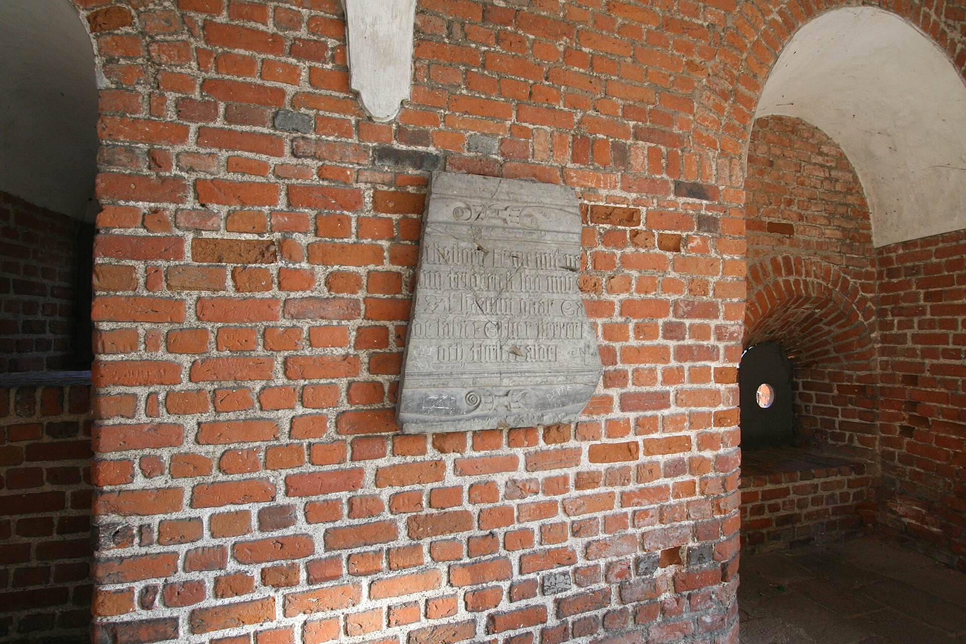 Frederiksborg Kalesi kule geçidi