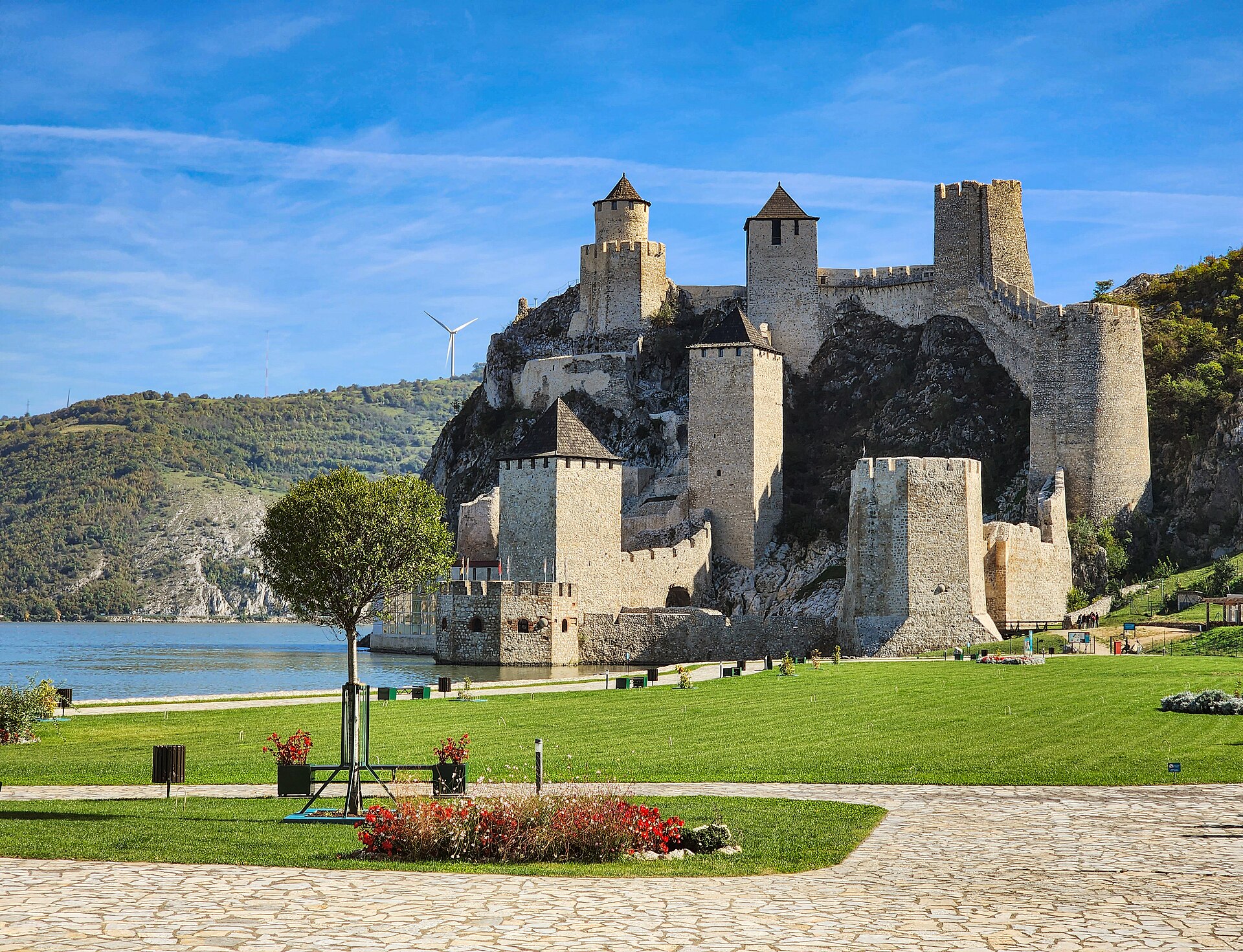 Golubac Kalesi genel görünüm