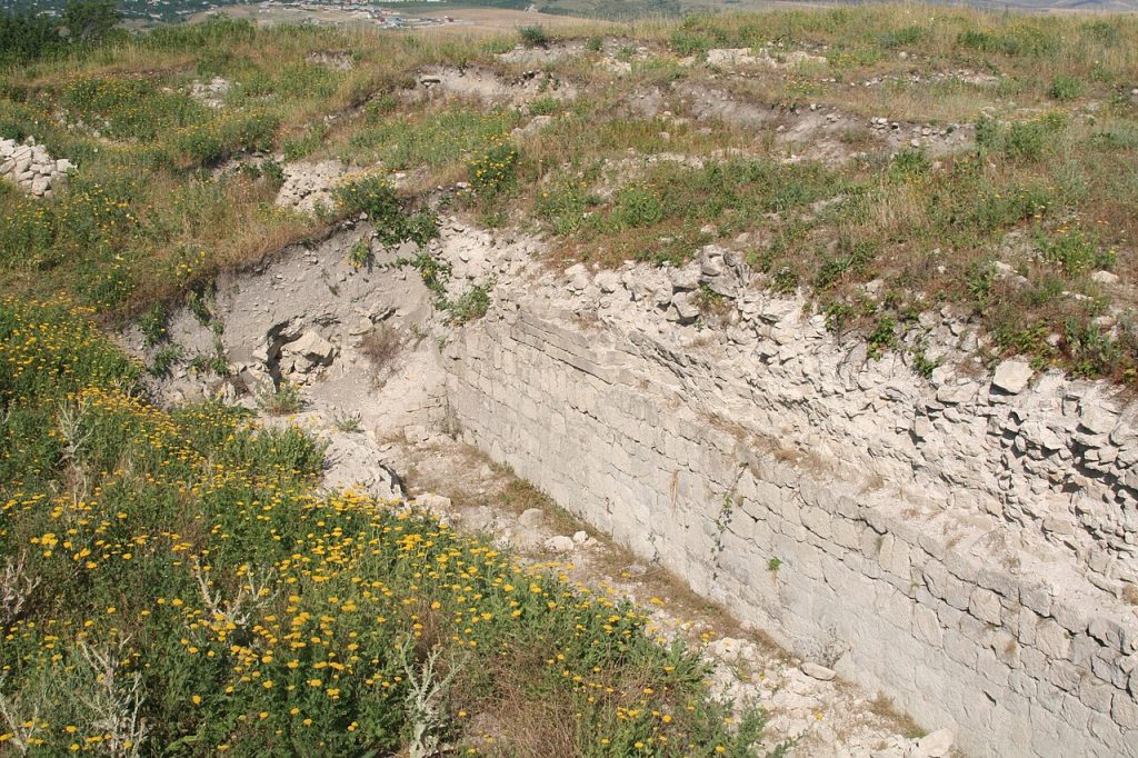 Kalenin taş duvarları