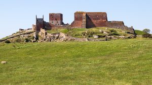 Hammershus Kalesi kalıntıları, Bornholm