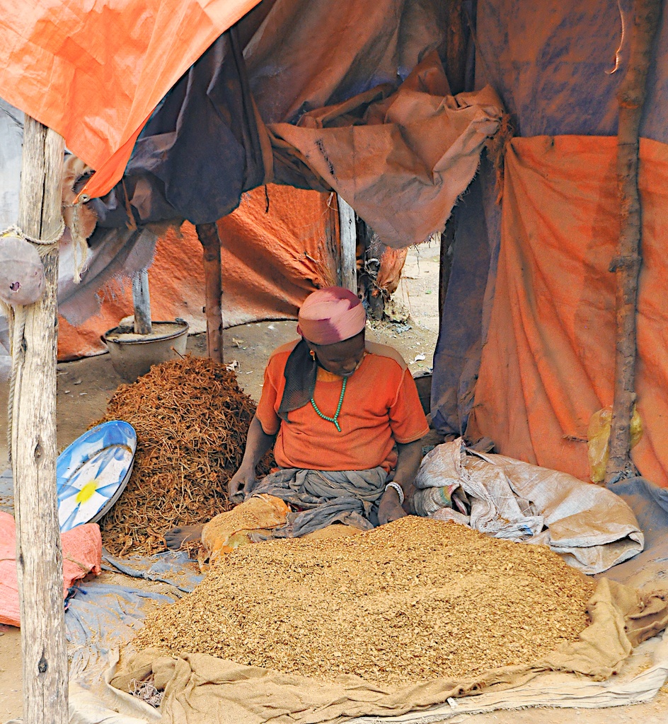 Harar baharat pazarı