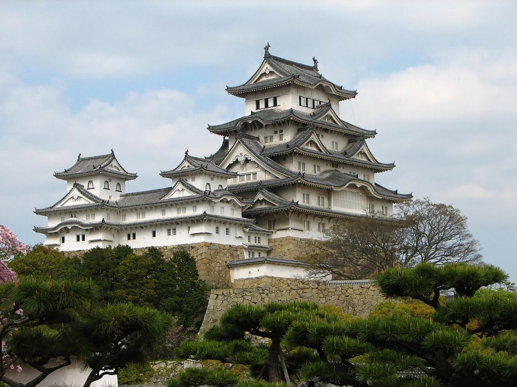 Himeji Kalesi genel görünüm