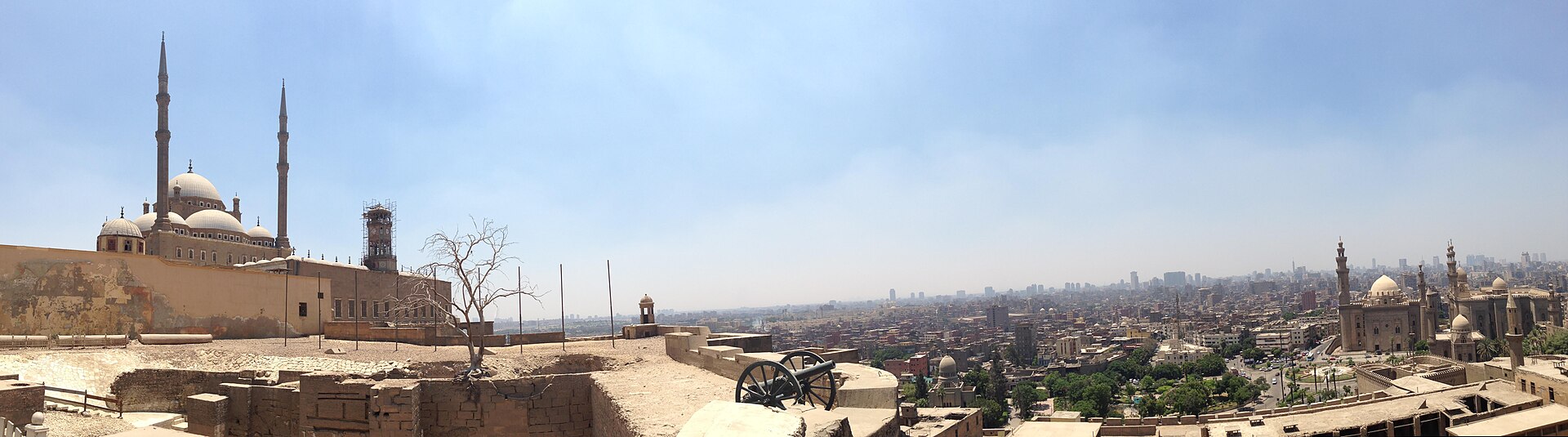 Kahire Kalesi'nden kent panoraması