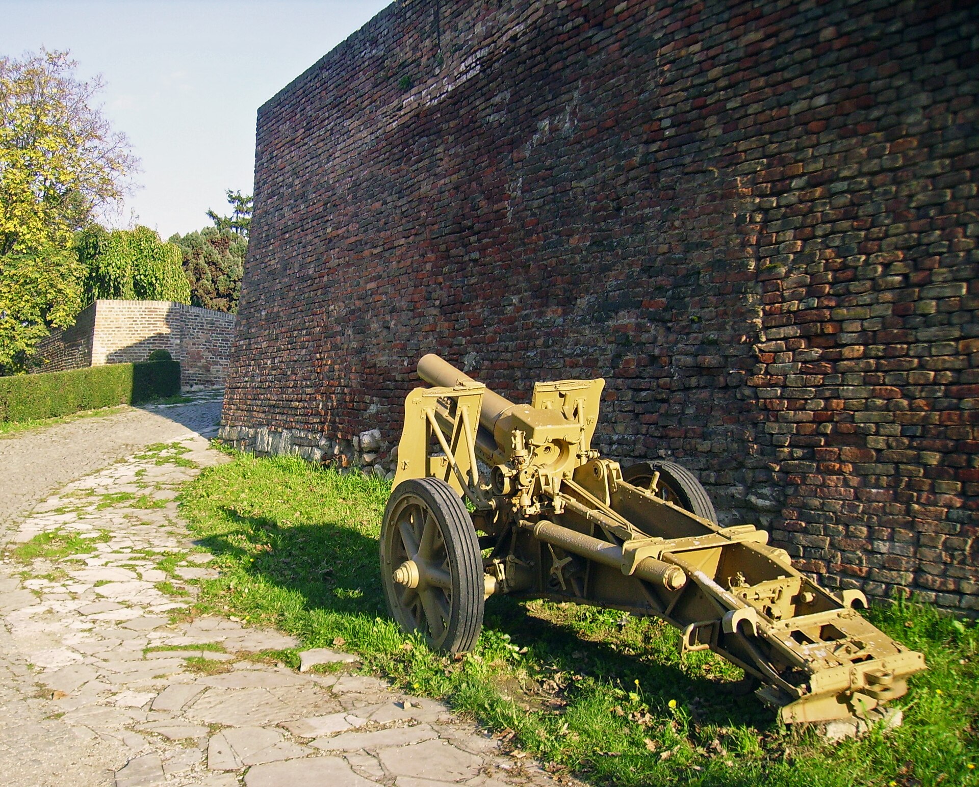 Kalemegdan'da eski bir top