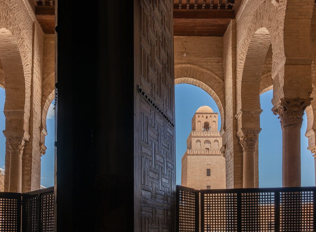 Kayrevan Büyük Camisi minaresi
