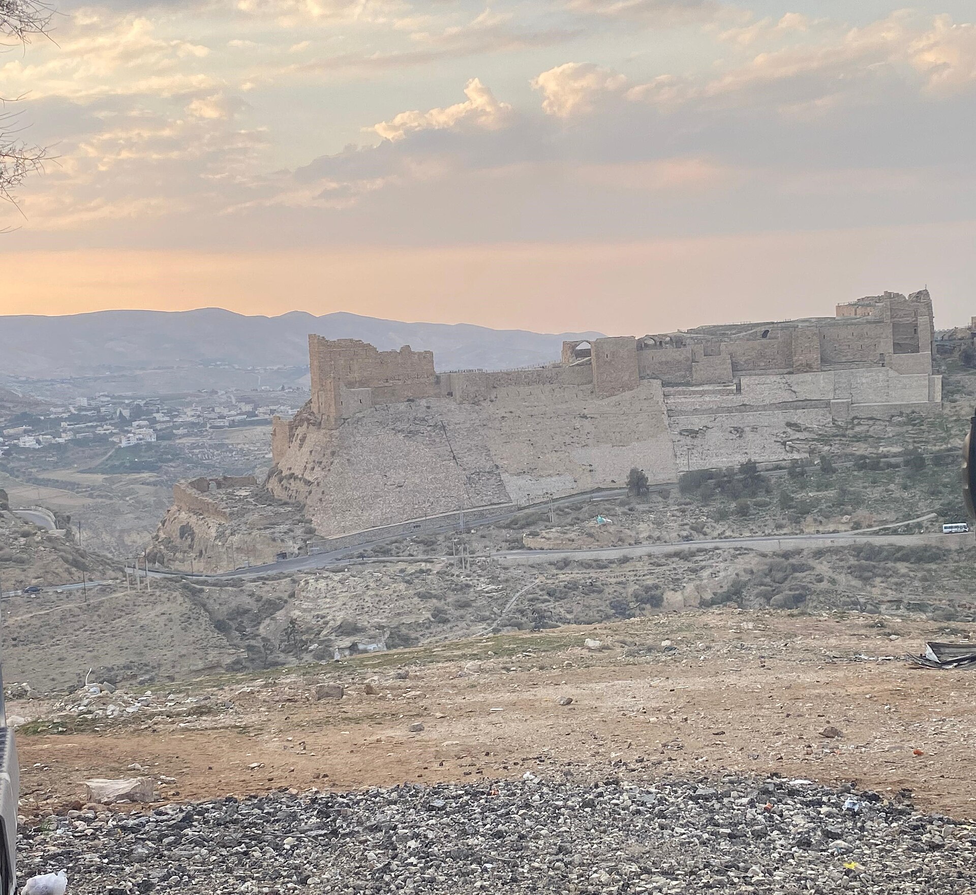 Kerak Kalesi uzaktan görünüm