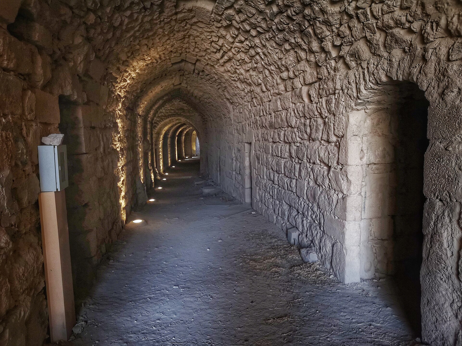 Kerak Kalesi iç koridor
