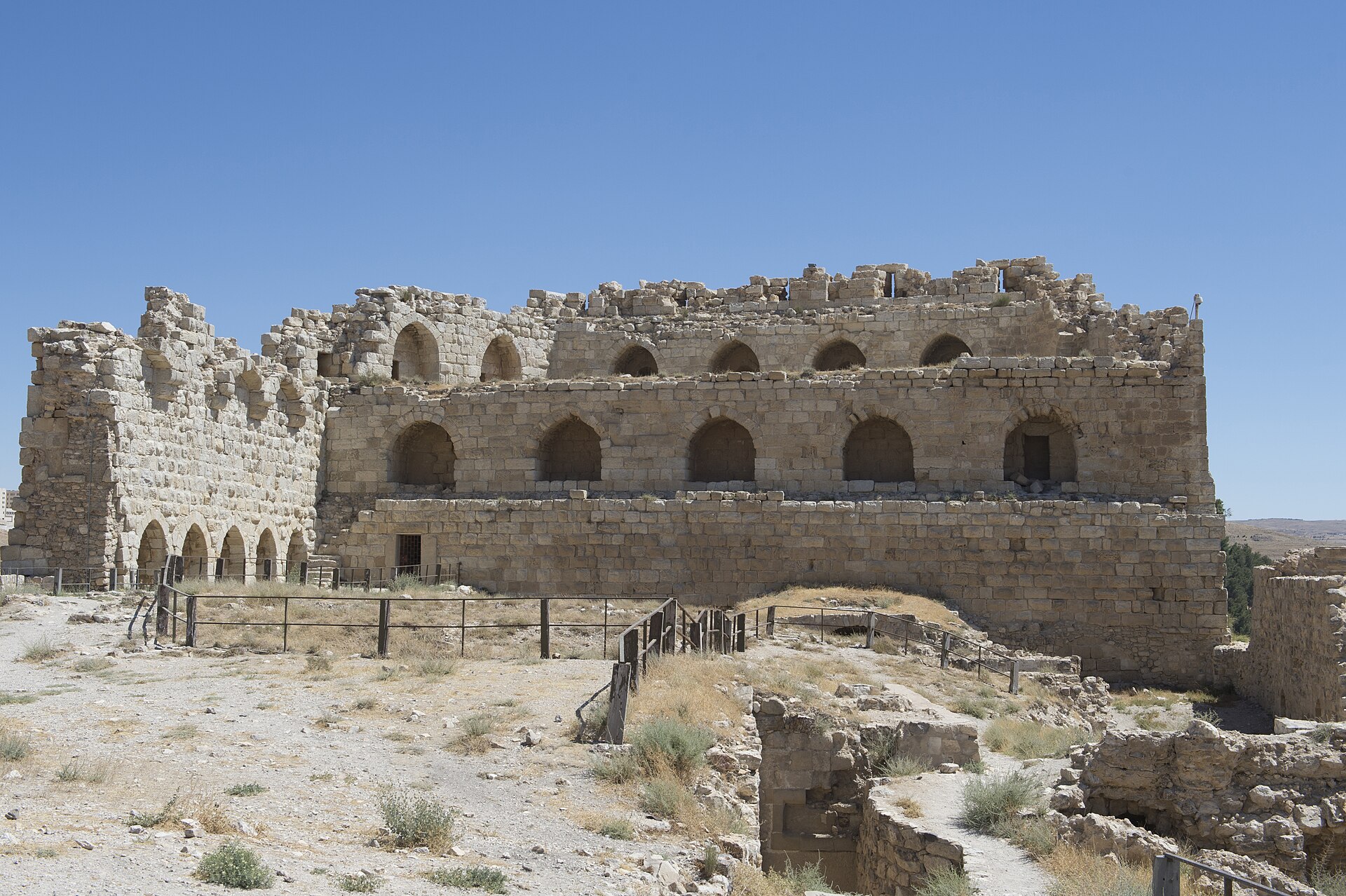 Kerak Kalesi kalıntıları