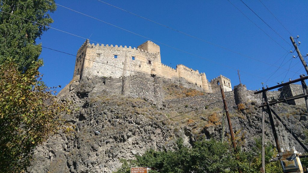 Vardzia yolundan Khertvisi Kalesi