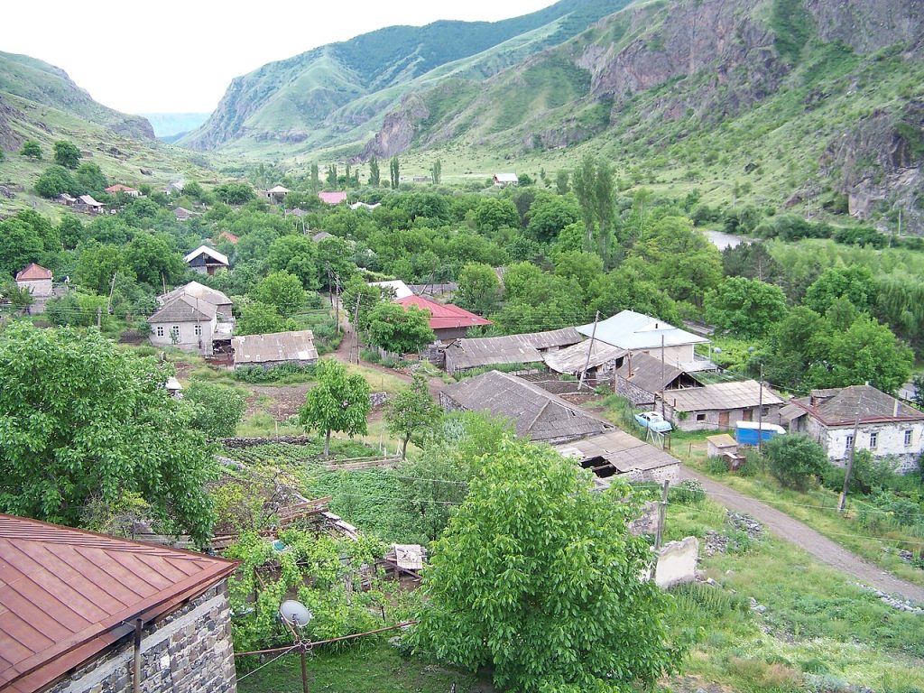 Khertvisi köyü