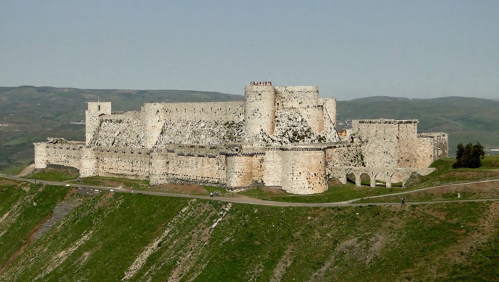 Krak des Chevaliers dış surları