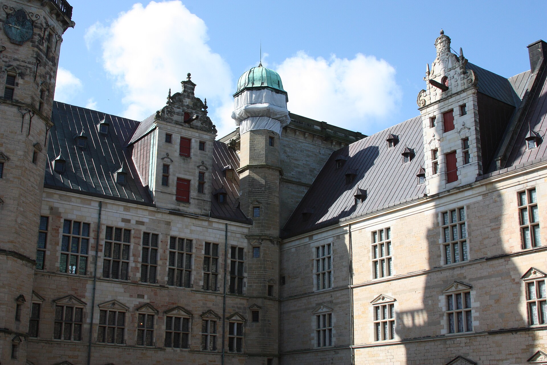 Kronborg Kalesinin genel gorunumu