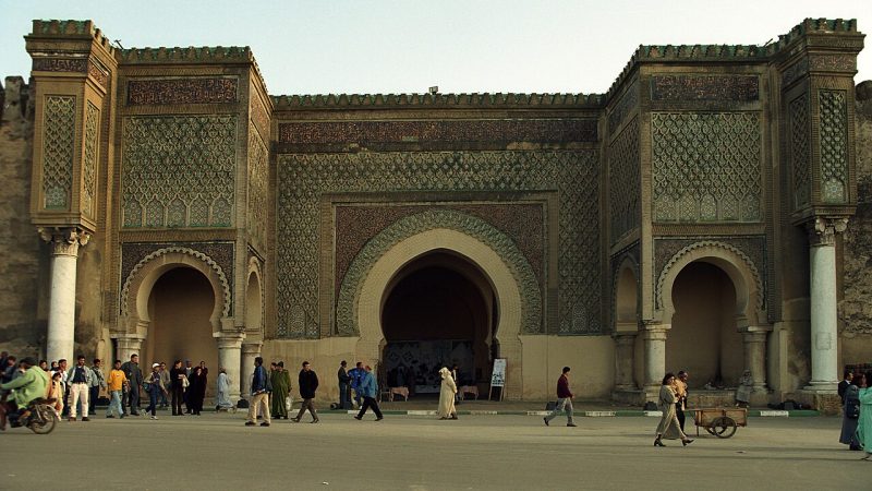 Meknes Surları ve Bab Mansur Kapısı