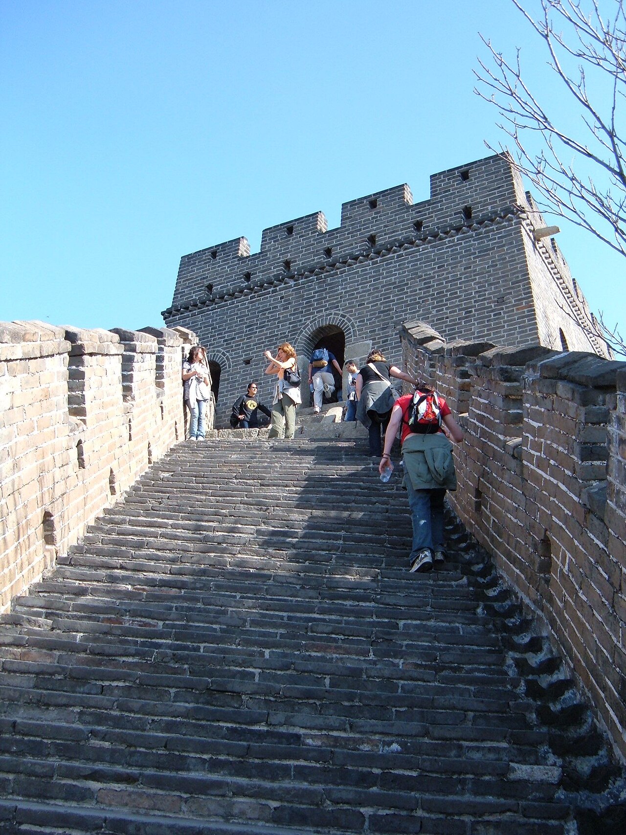 Mutianyu'nun doğu uçtaki kulesi