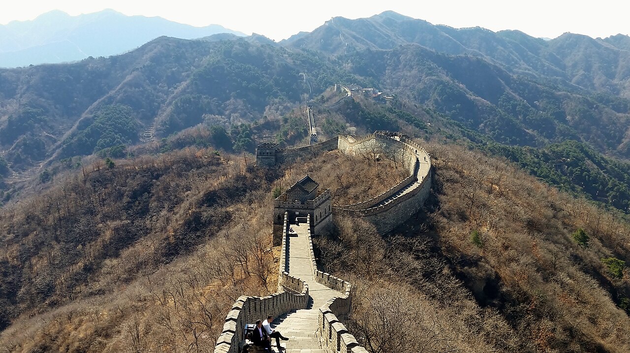 13. kuleden Mutianyu manzarası