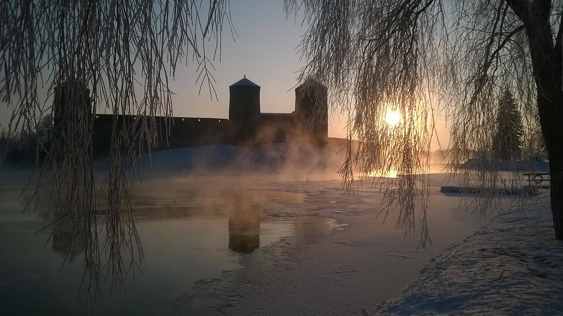 Kyrönsalmi Boğazı ve Olavinlinna