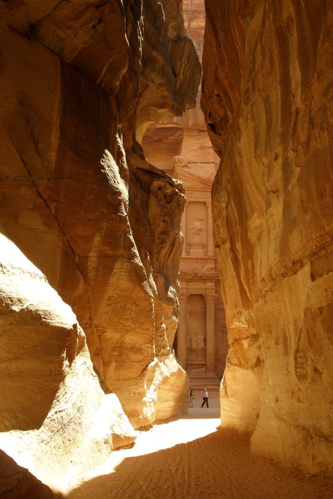 Petra Siq girişi