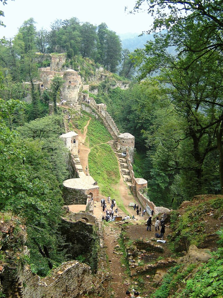 Rudkhan Kalesi genel görünüm