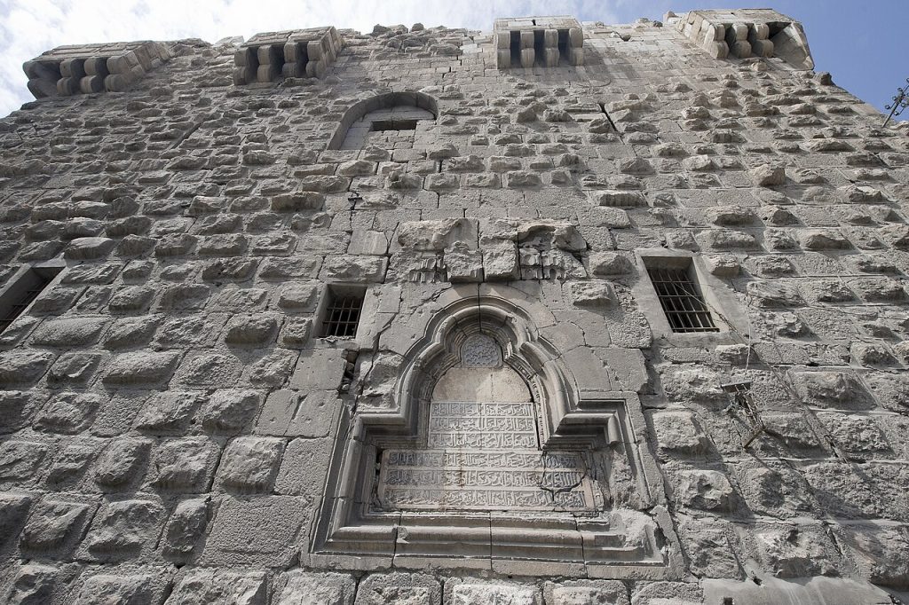 Şam Kalesi doğu kapısı