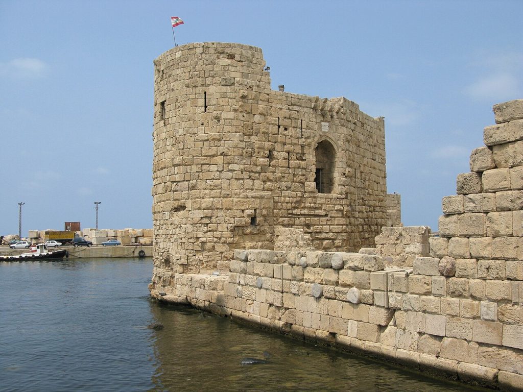 Sayda Deniz Kalesi ve taş köprü