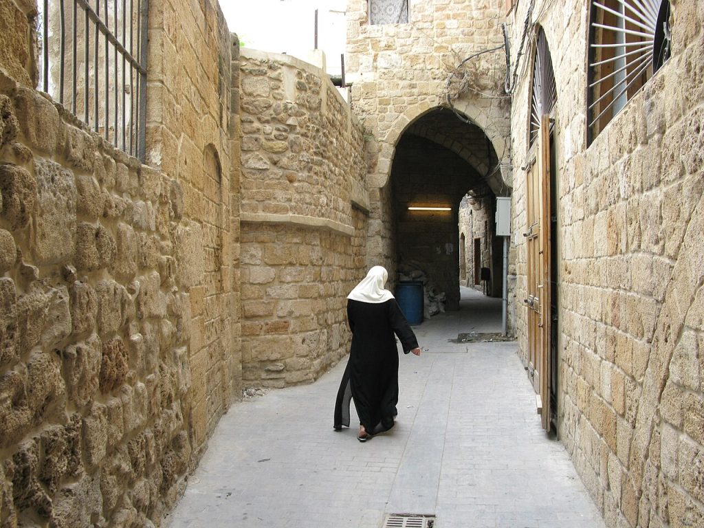 Sayda eski şehir sokakları