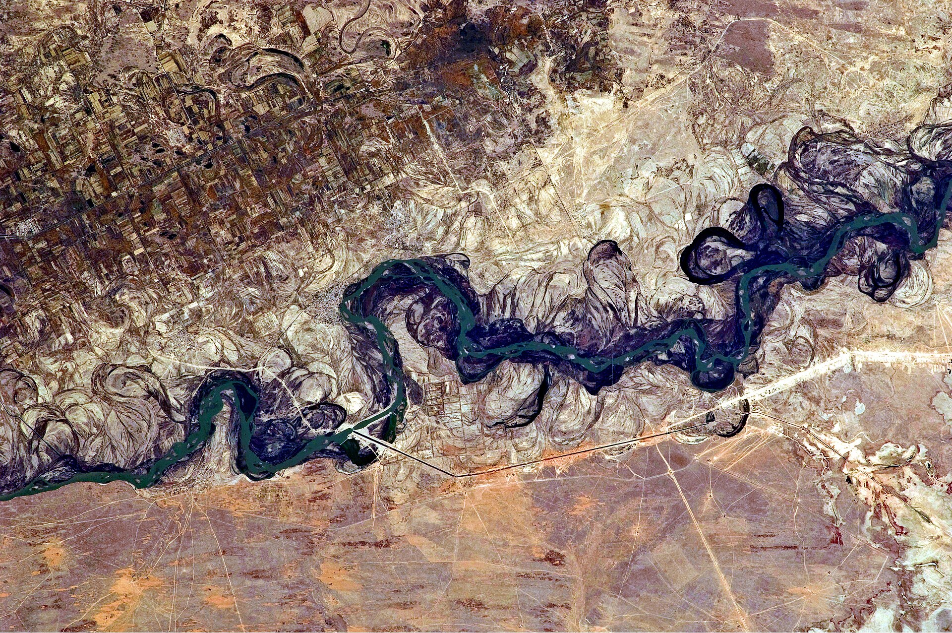 Seyhun nehri taşkın ovası
