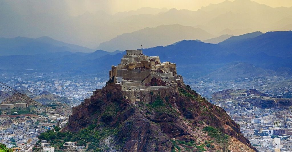 Taiz şehri genel görünüm