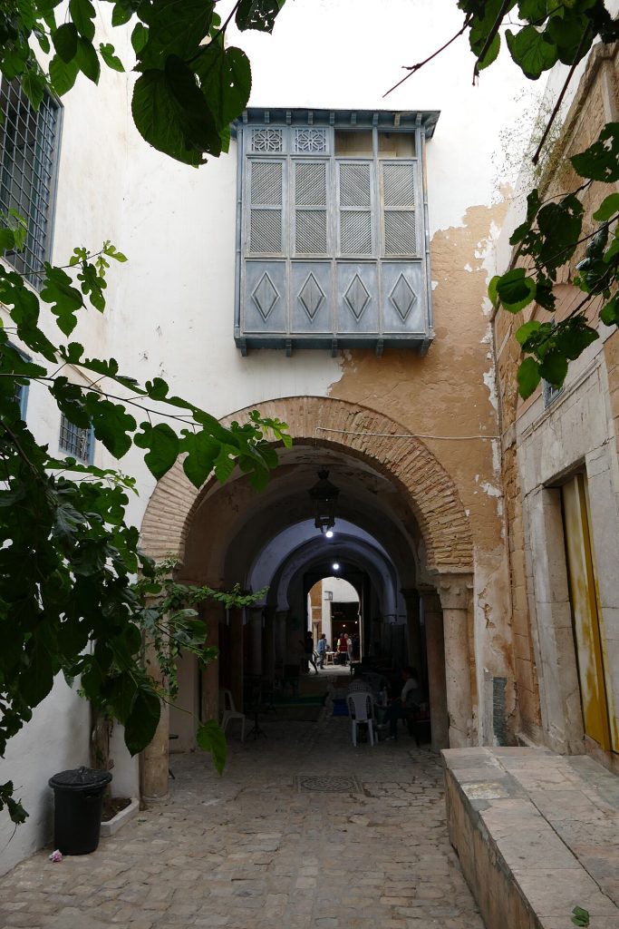 Tunus medinesinde sokak