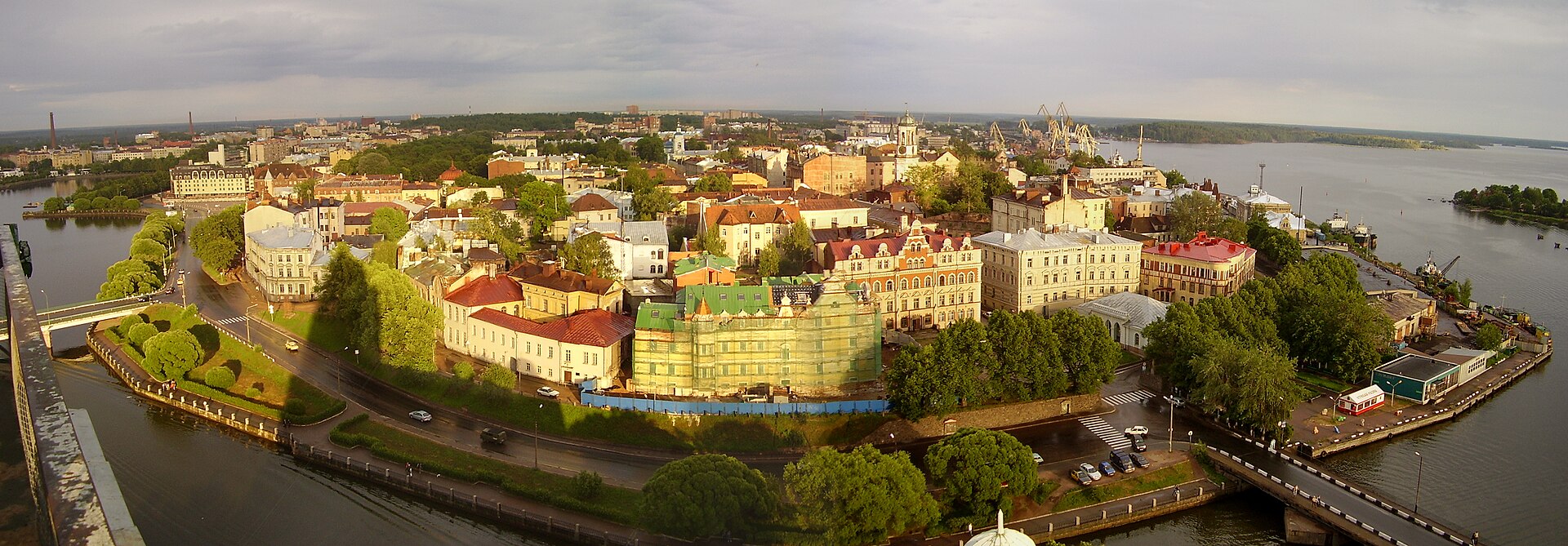 Vyborg panoraması